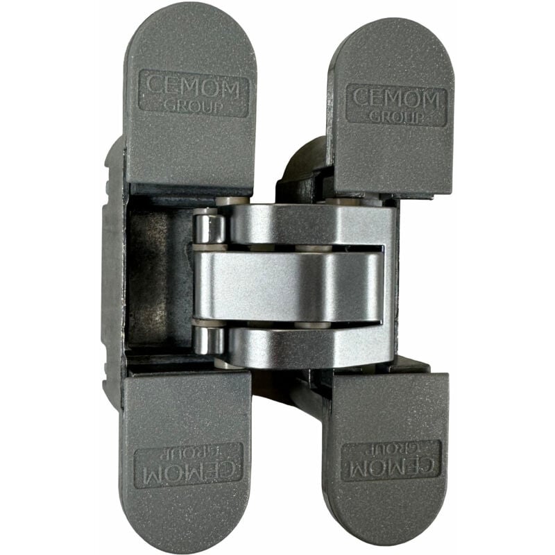 1 Charnière Invisible estetic 80/A hp cemom moatti 111.5 mm Réversible, 3 Couleurs au Choix. Argent