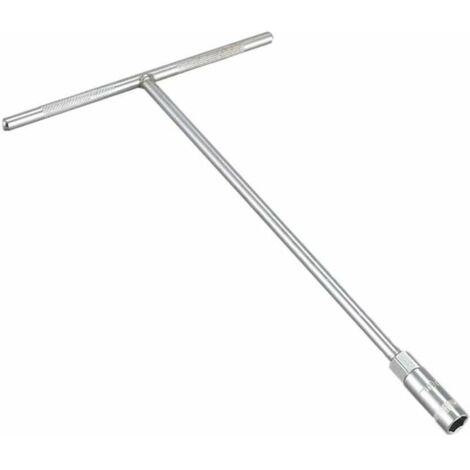 1 clé à douille longue SENRISE 13mm hexagonale en forme de T, argent-LIAIKI