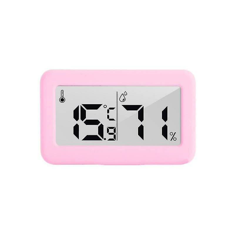 1 cm elektronisches digitales Thermometer und Hygrometer Babyzimmer Haushaltsthermometer Innentrocken- und Hygrometer – Pink | 09469943960641 1 cm elektronisches digitales Thermometer und Hygrometer Babyzimmer Haushaltsthermometer Innentrocken- und Hygrometer – Pink | 09469943960641