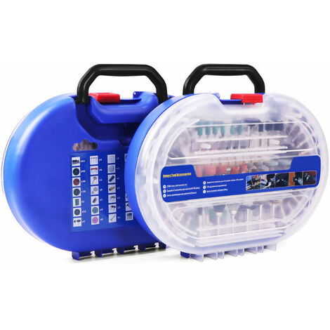 1 Coffret de 276 Accessoires Outils Rotatifs Universels pour Polissage Perçage Meulage Sculpture Coupe Faciles