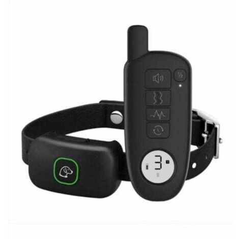 1 collier 1 noir Collier de Dressage pour Chien, Collier Rechargeable Électrique avec Portée de 300M- pour Petits/Moyens/Grands Chiens