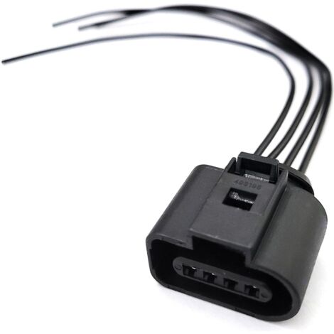 1 Connecteur 4 Broches, Câble 20cm, Pour Capteur Oxygène, Moteur Essuie-glace, Compatible VAG