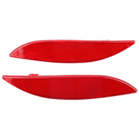 1 coppia di catarifrangenti posteriori sinistro e destro per paraurti 265650004R per RENAULT MEGANE MK3 2008 – 2013