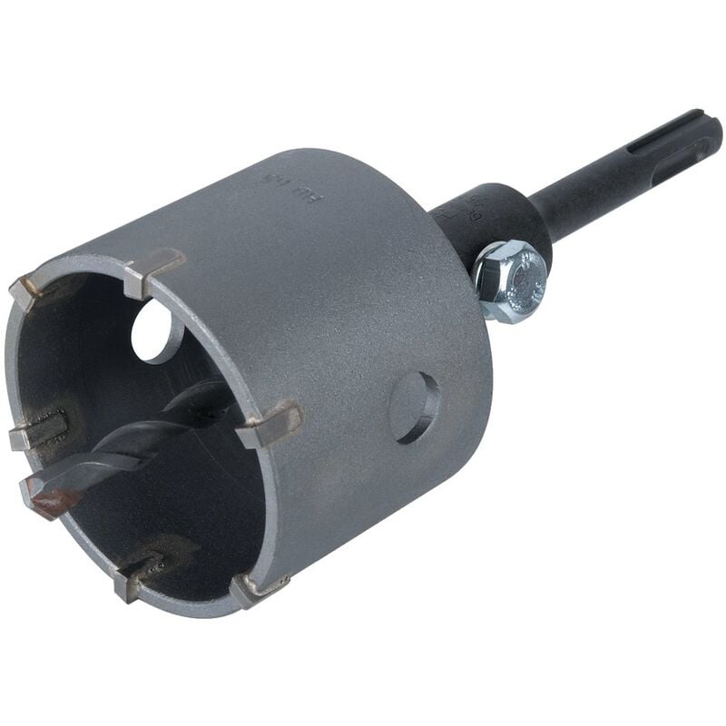 

Wolfcraft Corona De Perforación Con Broca De Carburo Y Adaptador Sds-Plus, 5480000, Para,Nstalaciones Sanitarias Y Eléctricas En