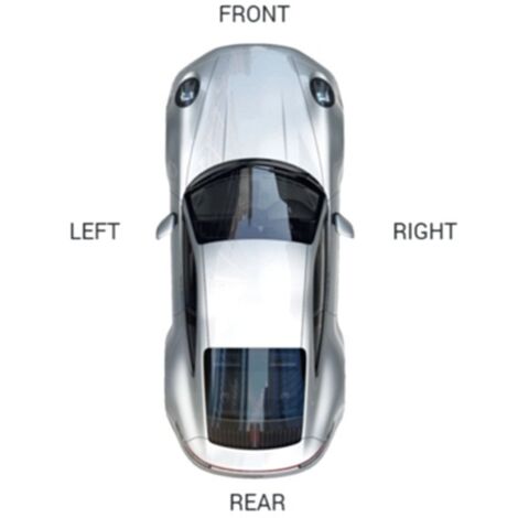 1 couleur : Argent  Matériau : ABS  Baguette de garniture de pare-chocs arrière droit compatible avec Mercedes-Benz.