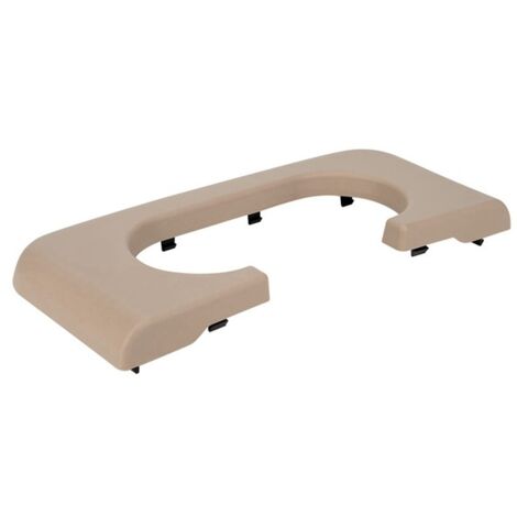 1 couleur : beige  matériau : plastique  porte-gobelet de console centrale compatible avec Ford F250