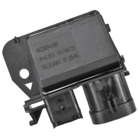 1 couleur : noir + argent  matériau : plastique + métal  résistance du ventilateur  module de commande du réservoir d'eau  électrique.