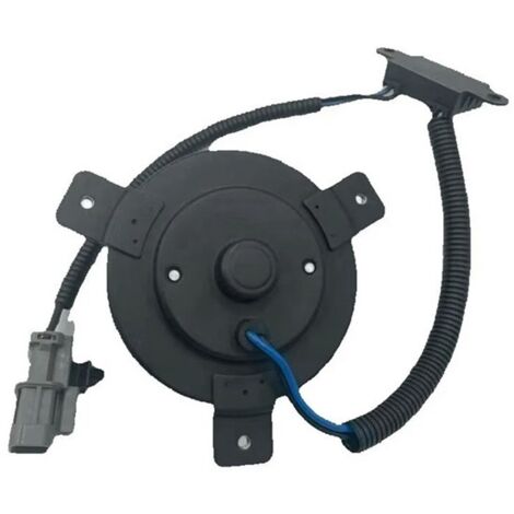 1 couleur : Noir  Matériaux : Plastique et métal  Ventilateur de radiateur électrique pour voiture