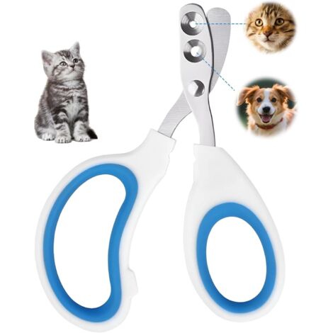 1 Coupe-Griffes,Lame Incurvée,Acier Inoxydable,Poignée Antidérapante,Pour Chats Et Petits Animaux
