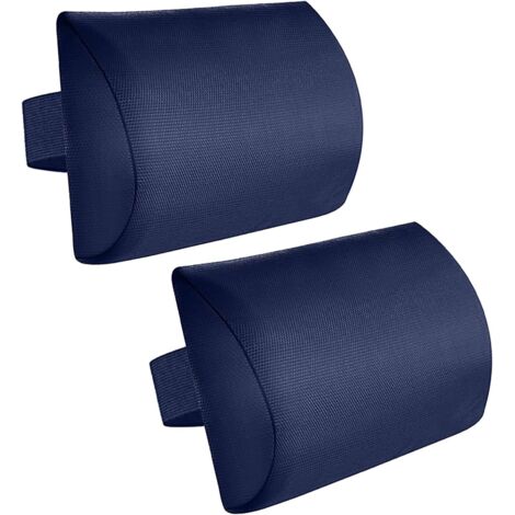 1 Coussin Appui-tête, Réglable Avec Sangle Élastique, Tissu Teslin Séchage Rapide, Pour Chaise Longue Jardin Plage