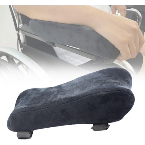 1 Coussin d'accoudoir Mousse à mémoire de forme Antidérapant Pour Fauteuil roulant Scooter mobilité