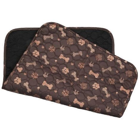 1. Coussin d'urine pour chien lavable, tapis de propreté pour chiot, couche pour chien réutilisable, alèse anti-fuite pour petit animal domestique.