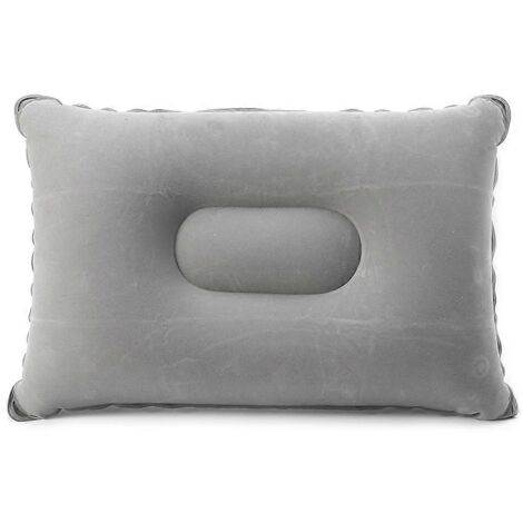 1. Coussin gonflable ultraléger et velouté pour randonnée, camping, voyage – oreiller d’air compact et confortable.