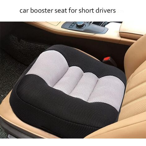 1 coussin rehausseur, maille respirante, coton pp, augmentation champ de vision 12cm, voiture bureau
