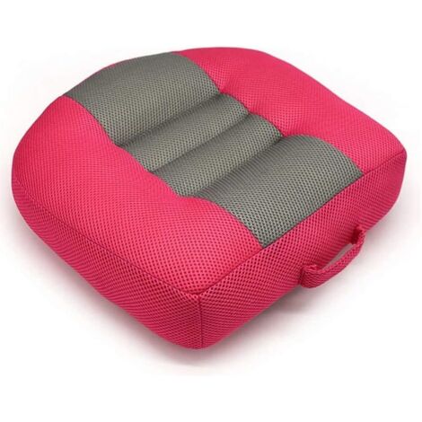 1 coussin rehausseur voiture,maille respirante,coton pp,ergonomique,conduite et bureau