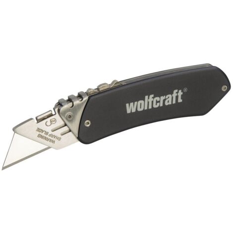 1 couteau de poche alu loisir Wolfcraft 4124000 W86148