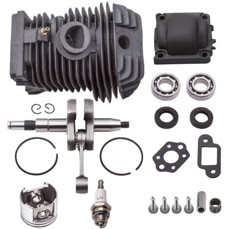 1 × CYLINDER KIT W/PISTON CRANKSHAFT ENGINE FOR STIHL 023 025 MS230 MS250