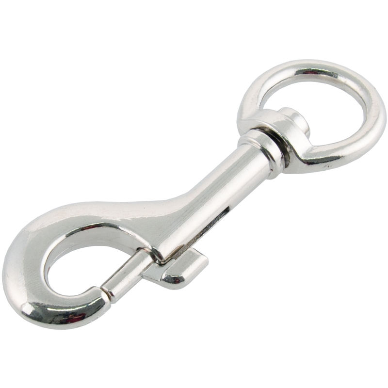 

1 de mosquetón a presión con rodete, grosor de 62mm