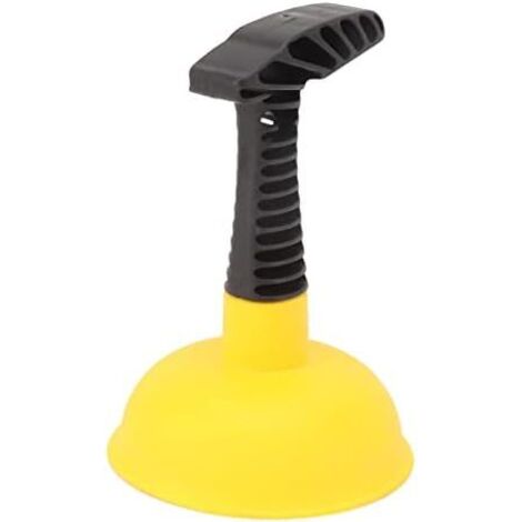 1 - Déboucheur - Évier - Nettoyant Sanitaire - Poignée Ergonomique - Pour Cuisine Salle De Bain Toilettes - Noir - 25x5cm