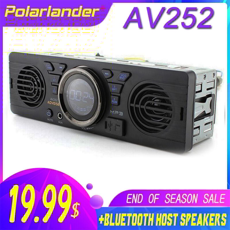 1 din Auto radio MP3 audio player Bluetooth hände-freies stereo fm gebaut-in 2 lautsprecher Unterstützt usb sd aux audio wiedergabe,Spanien | 06915778517091