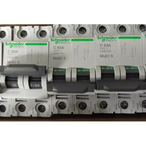1 DISJONCTEUR C60H-DC 2P  C 63A  SCHNEIDER  MGN61857  15kA