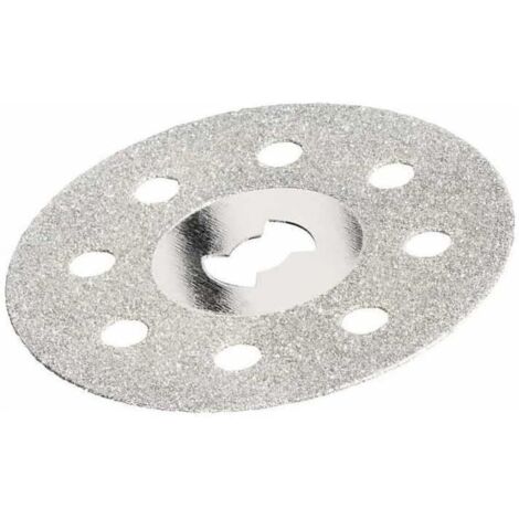 1 - Disque Diamant - Accessoire Rotatif - Découpe Céramique Porcelaine Béton - Coupe Fine Résistant - Atelier Bricolage - Gris - 38mm