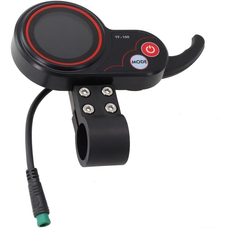 1 écran TF‑100, écran d'affichage LCD à 5 broches pour tableau de bord, compatible avec contrôleur de scooter électrique pour Kugoo, panneau
