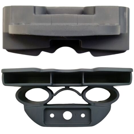 1 embout bilattes a visser ou a agrafer suspendu de 38mm avec vis de fixation SCM Créations