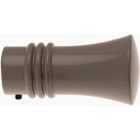 1 Embout Pommeau - Taupe - Diamètre 20