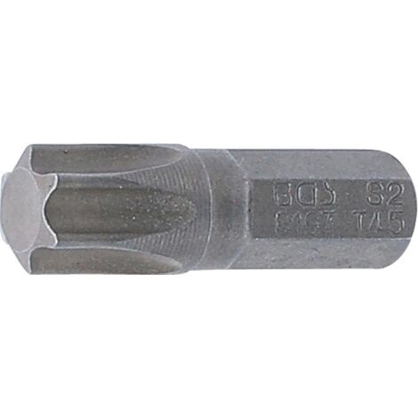 1 Embout Profil T T45 Longueur 25 mm 6,3 mm Acier Chrome Vanadium Pour Visseuse