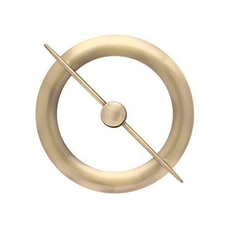 1 Embrasse Métal Avec Magnet Central de Fixation - Bronze