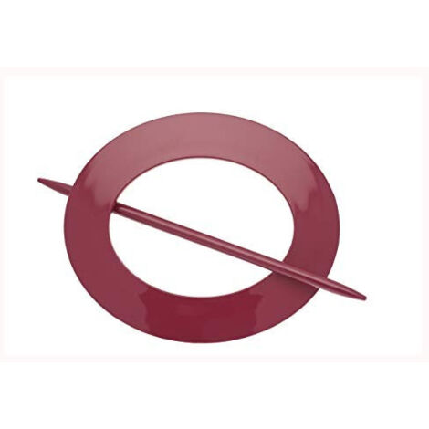 1 Embrasse PVC Ovale - Prune