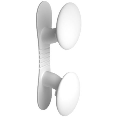 1 enrouleur de câble, organisateur de câble de cuisine, support de câble adhésif pour autocuiseur, mixeur et grille-pain, blanc