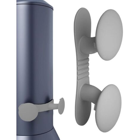 1 enrouleur de câble, support de câble adhésif, accessoire de cuisine pour robots pâtissiers, mixeurs, cafetières, autocuiseurs (gris)