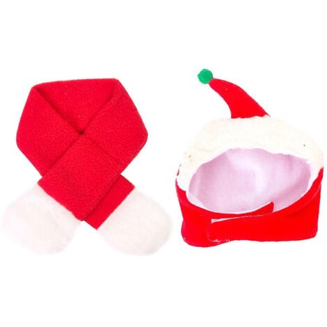 1 ensemble de chapeau de Noël créatif pour chien, coiffure d'hiver pour chien, accessoires photo de Noël pour chiot