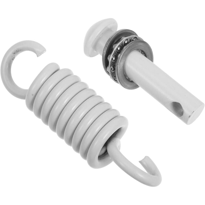 1 ensemble de kit de suspension de chaise suspendue avec clé à ressort et amortisseur, accessoires de chaise suspendue pour porche et jardin