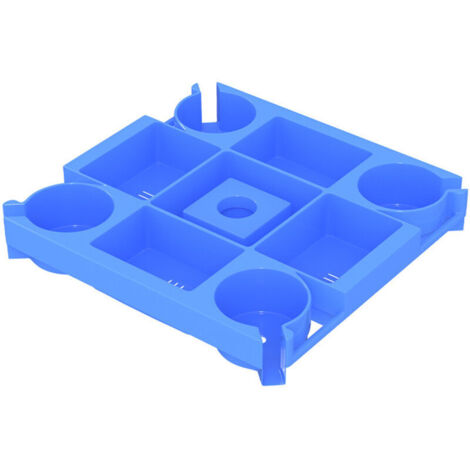 1 ensemble de parasol de plage portable avec porte-gobelet, compartiment à collation, emplacement pour téléphone et trou pour lunettes de soleil pour terrasse