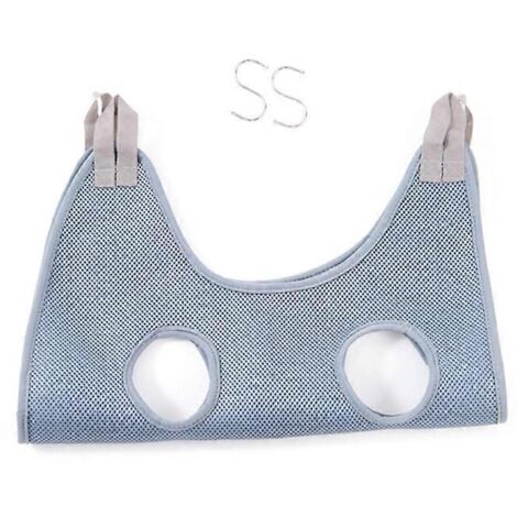 1. Ensemble porte-chien pour toilettage, accessoires animaux, aide-soignant, écharpe de soutien grise taille S.