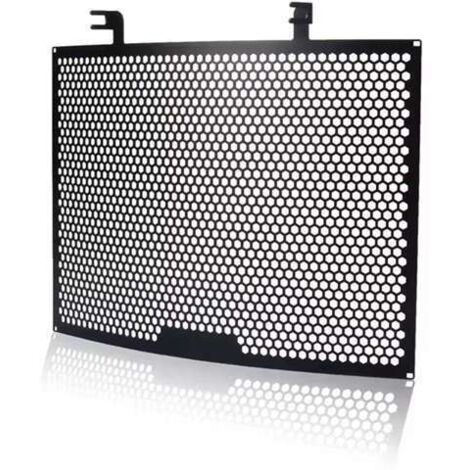 1 Farbe: Schwarz Material: Aluminium Motorrad-Kühlergrill Motorradzubehör