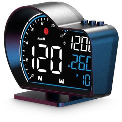 1 Farbe: siehe Foto. Material: G16-Kunststoff. Auto-GPS, Head-up-Display (HUD), Geschwindigkeitsanzeige.