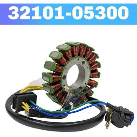 1 Farbe: wie abgebildet. Material: Metall. Statorkabel für Motorradgenerator 32101-05300.