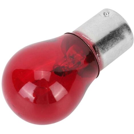 1. Feu de stop arrière 12V pour voiture, ampoule rouge 1156/S25/BA15S, signal de virage et lampe de queue.