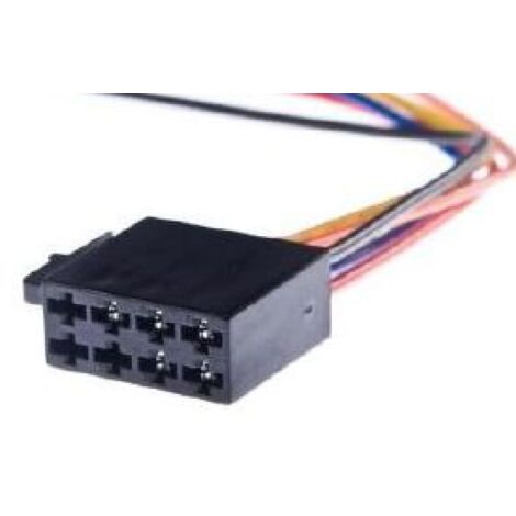 1 Fiche ISO Autoradio Alimentation 12V Fils nus Caliber RAC5200
