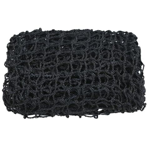 1 filet de sécurité, polyester, maille fine, noir, 1m x 1m, pour rampe escalier balcon enfant animal