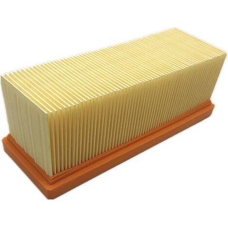 1 filtro de repuesto para aspiradoras Karcher 2501, 2501TE, 2601, 2601plus y 3001, número de pieza 6.414-498.0