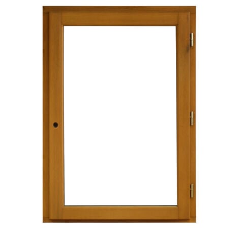 GD MENUISERIES 1 Finestra a battente in legno Altezza 115 X Larghezza 80 Tiraggio a destra (dimensioni della tabella)