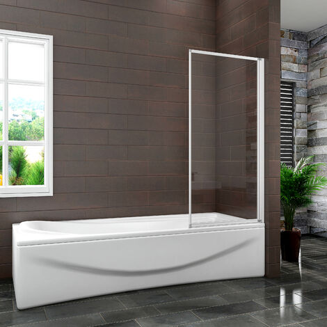 1 Fold Screen - 700x1400mm + NO Towel Rail Handle
