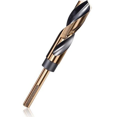 1 foret hélicoïdal - Foret hélicoïdal en acier - 13 mm - Foret hélicoïdal pour perçage sur acier inoxydable - Pour acier trempé et alliage métallique