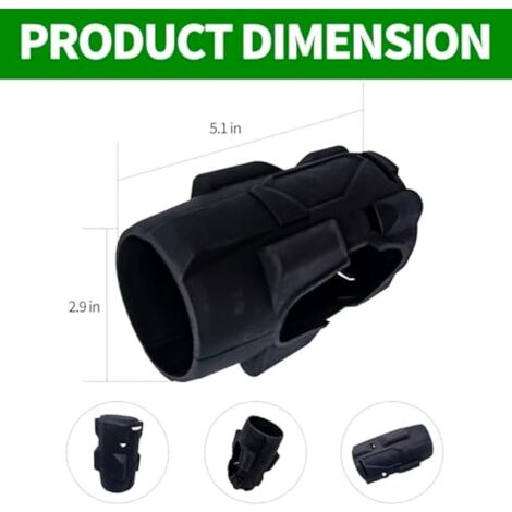 1 gaine de protection en caoutchouc à couple moyen 49-16-2960 pour clé à choc à couple moyen 18 V 3/8" 2960-20, 2962-20, 2962P-20