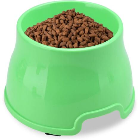 1 gamelle surélevée pour chien, antidérapante, plastique pp, 600ml ou 900ml, pour chiens à longues oreilles et âgés